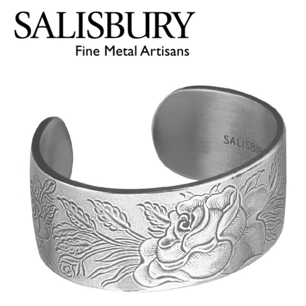 Salisbury Pewter Flower of the Month Bracelet- June